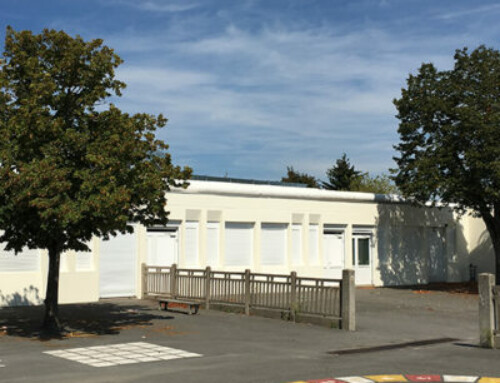 Rénovation d’une façade d’un groupe scolaire